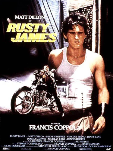 Rusty James Rumble Fish Poster Cinema Folded Movie to Be Sent 160x120 Coppola
