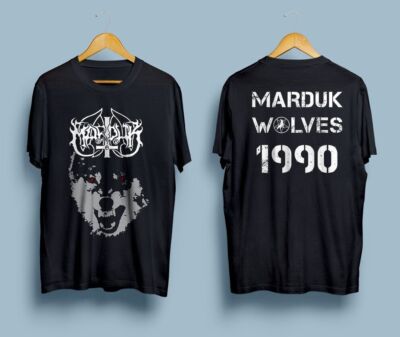 Marduk Swedish Black Metal Band Wolves T-Shirt S-3XL For Fans