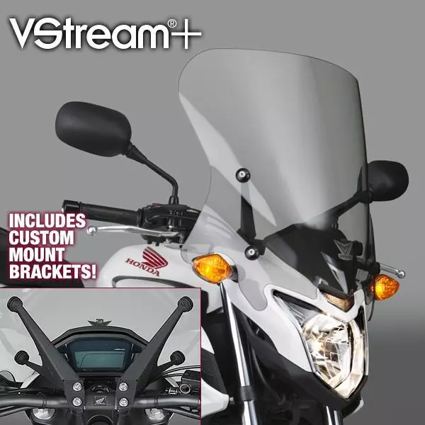 HONDA CB500F 2013 2015 NATIONAL CYCLE VSTREAM LIGHT TINT SPORT TOURING SCREEN