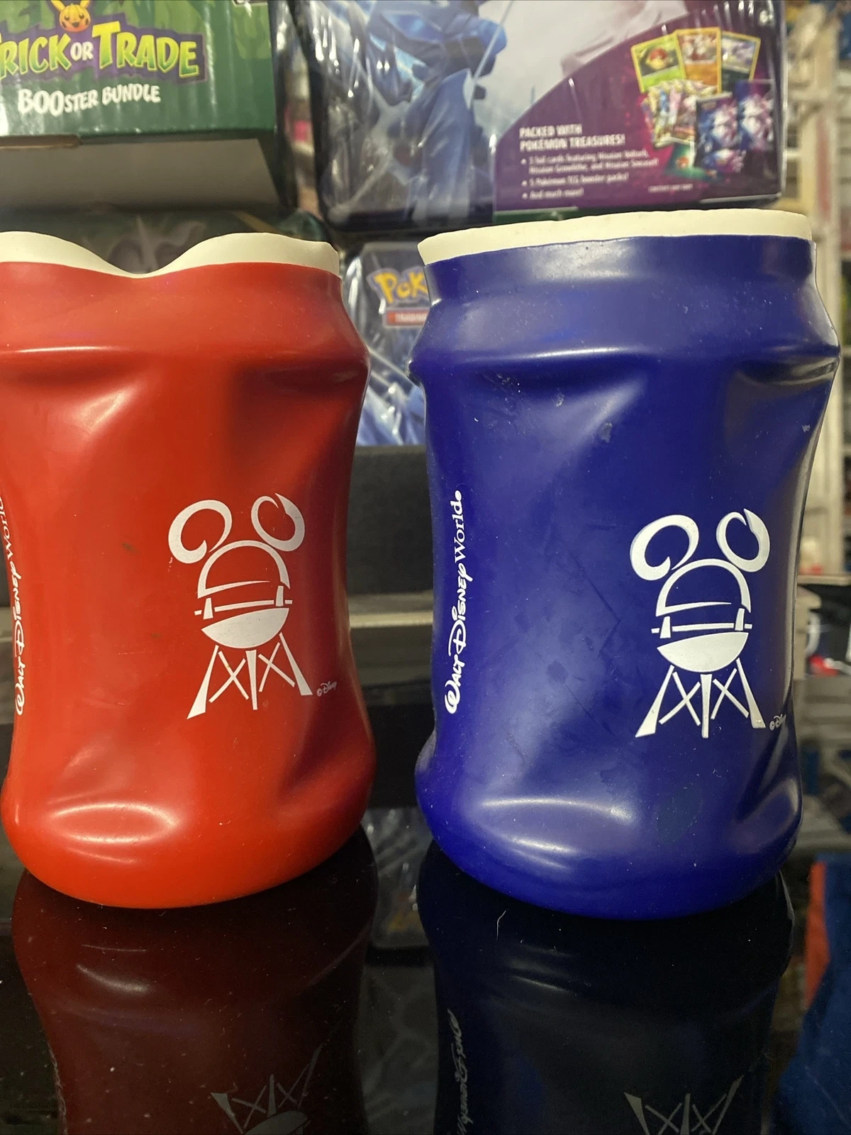 Walt Disney World Vintage Drink Holder (LOT OF 2) Koozie Cooler