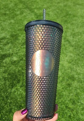 Starbucks Fall 2020 Grande Iridescent Studded Tumbler, 16oz - Black  762111440228| eBay