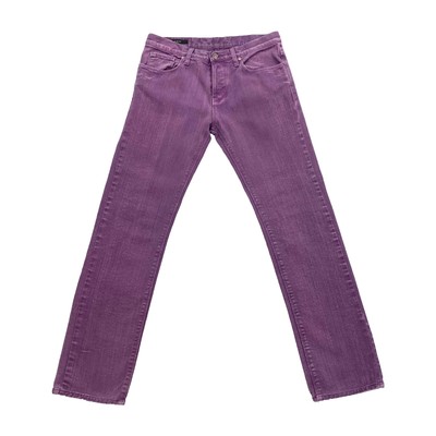 purple colour jeans