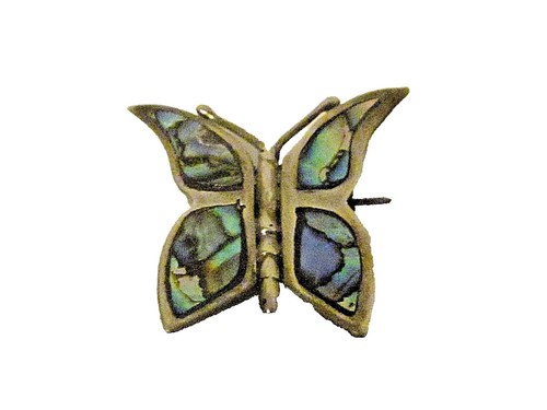 Zealandia Designs Sterling Silver 925 Mother of Pearl Abalone  display picture 1