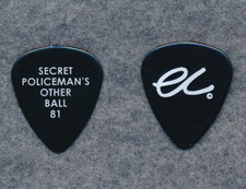 Eric Clapton Guitar Pick Secret Policeman's Other Ball 81 - Black