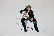 DWIGHT YOAKAM COUNTRY MUSIC SINGER HAND SIGNED 11x14 PHOTO BECKETT COA BAS 