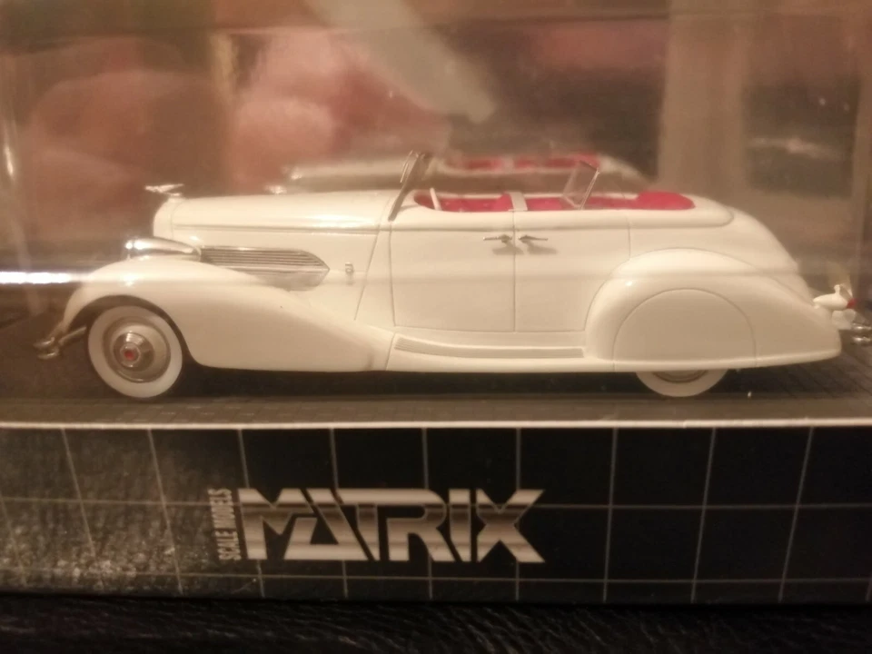 Matrix MX40406-041 Duesenberg SJ Bohman & Schwartz Convertible Sedan 1936  1/43 - Image 2 of 4