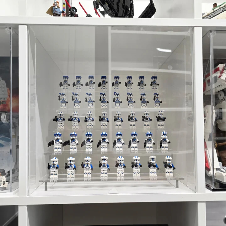 Ikea Kallax Mobili Per Lego UNIQUEDISPLAY Clear Window Display For - Main Image