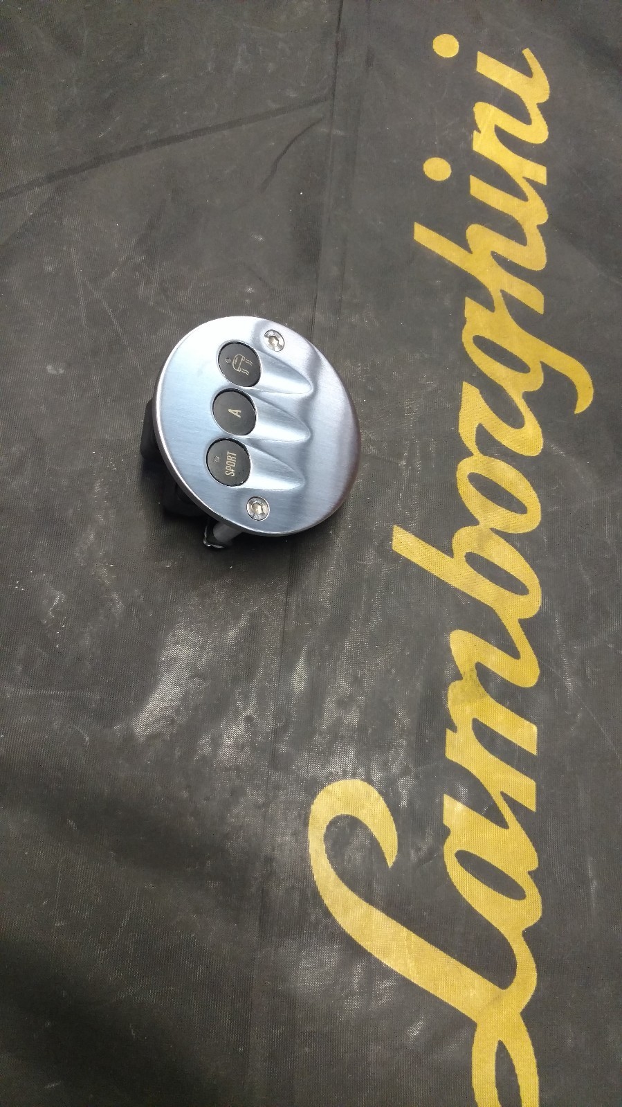 LAMBORGHINI GALLARDO E-GEAR SELECTOR PLATE W/ DRIVING SWITCH FDR OEM 400713110A