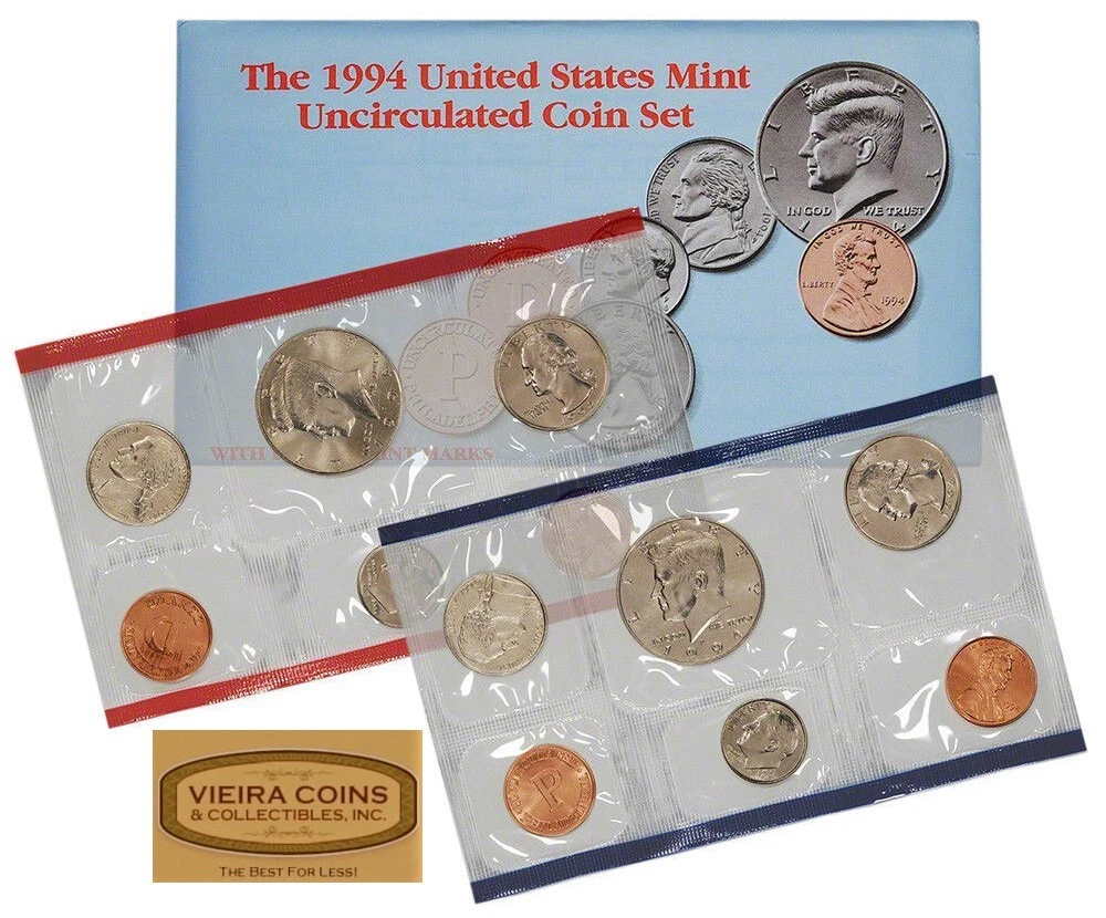 1994 Silver US Coin Mint Sets for sale | eBay