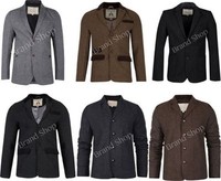 Mens Blazer Brave Soul Coat Wool Mix Twill Tweed Herringbone Cord Patches Jacket Mens Blazer Brave Soul Coat Wool Mix Twill Tweed Herringbone Cord Patches Jacket