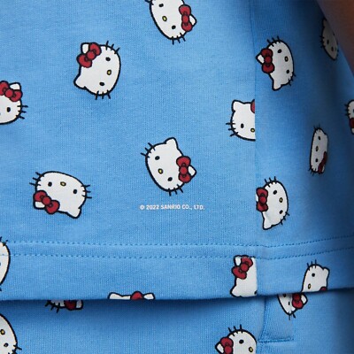 Nike x Hello Kitty Tee University Blue DR5520-412 Size M Nike x Hello Kitty Tee University Blue DR5520-412 Size M