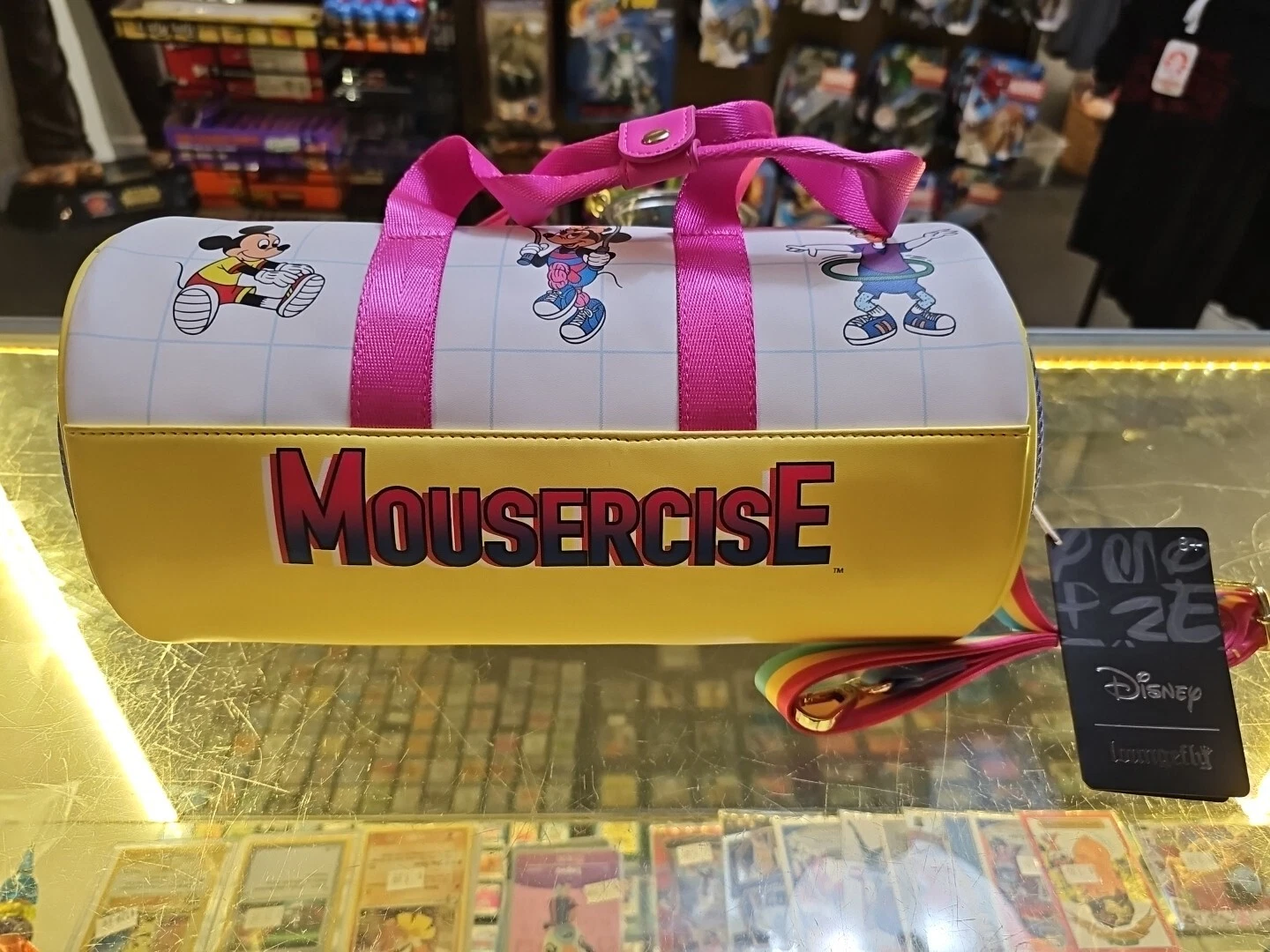 Loungefly Disney Mousercise Duffle Bag