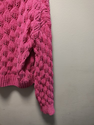 Pink Rose Sweater Small - Picture 3 of 5