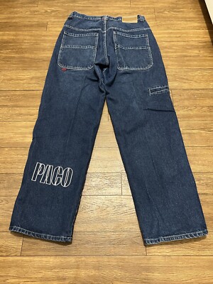 パンツ 90s PACO JEANS Super Baggy Cargo Denim vintage+paco+carpenter+jeans+.