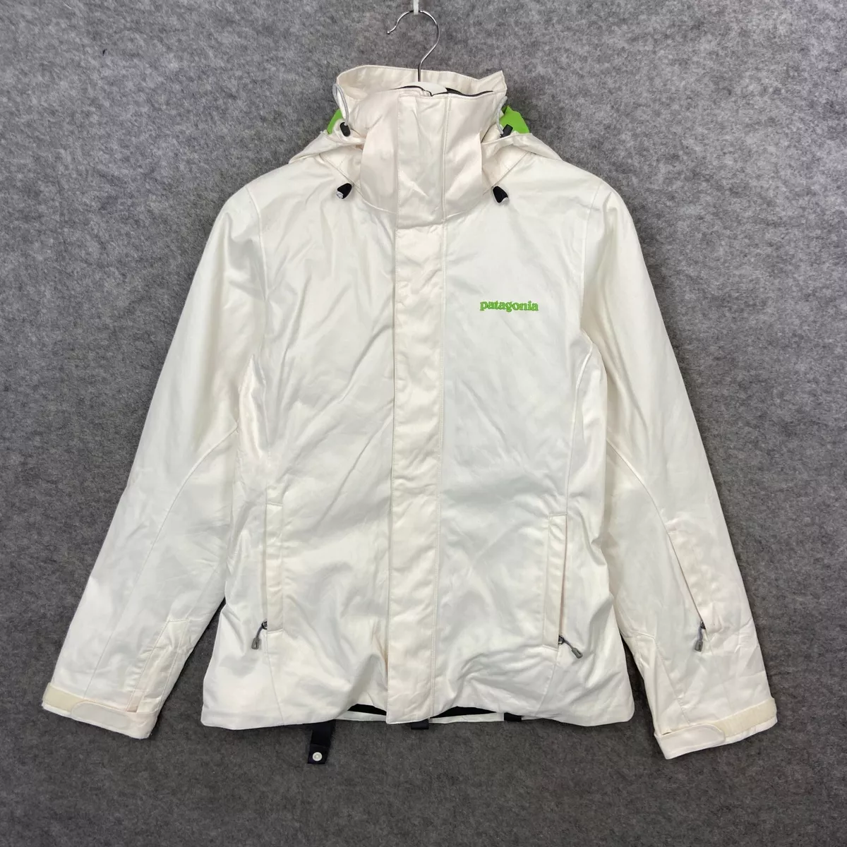 Patagonia Jacket Womens Extra Small White H2NO Insulated Ski
