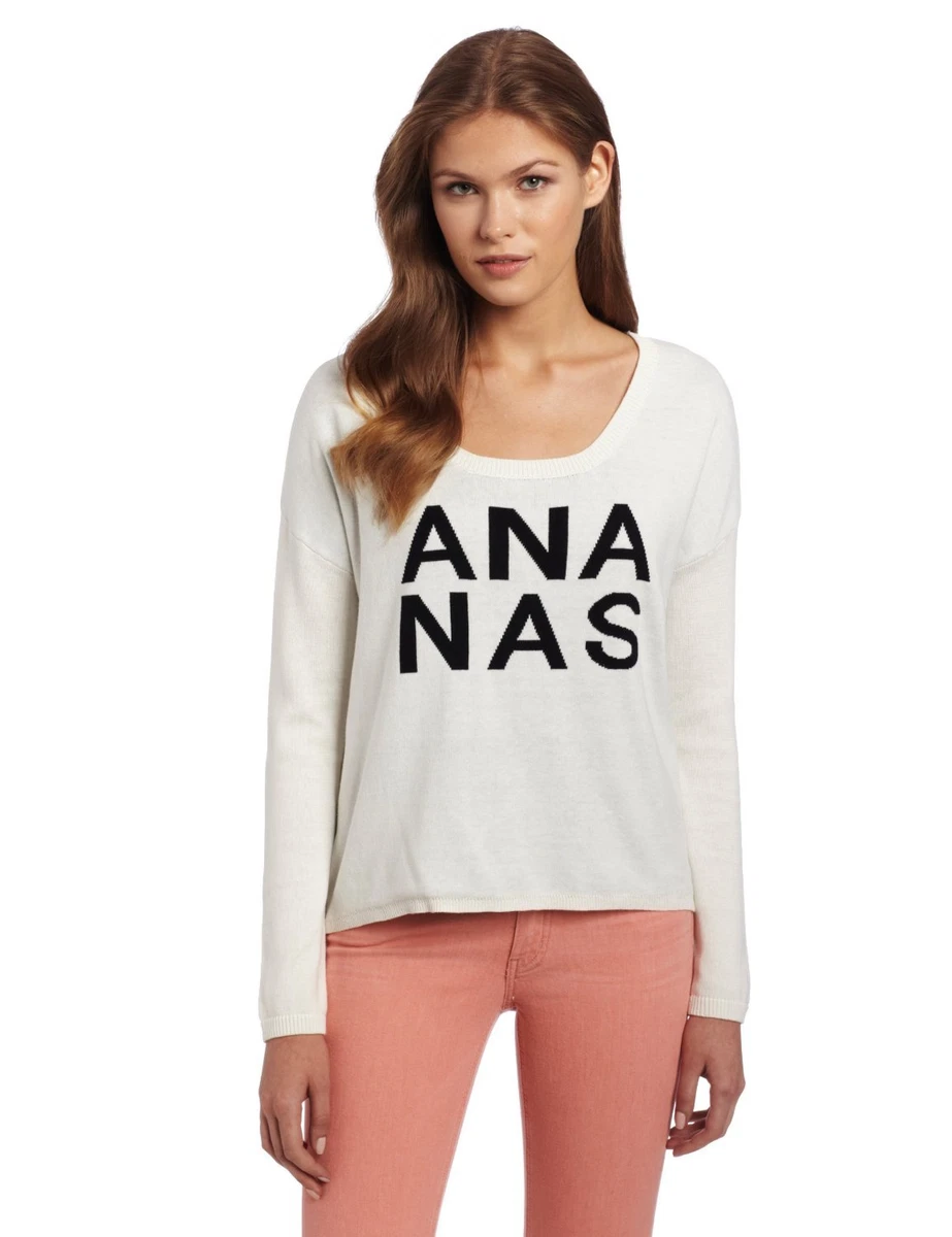Bcbg white best sale sweater