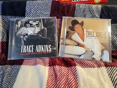 2 Lot Trace Adkins CD's Dangerous Man & Comin' On Strong New/Sealed 
