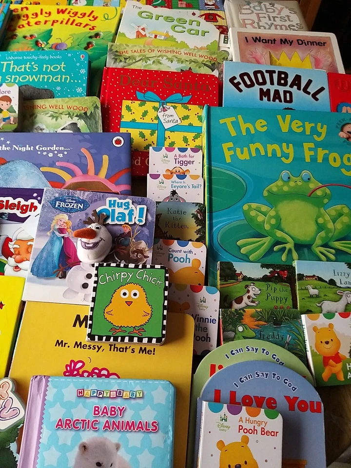 Young Childrens Baby Toddler Large/Medium/Small Sized Board Books Bundle of 15 - Image 2 of 4
