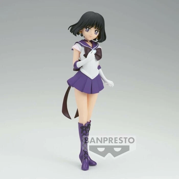 SAILOR MOON Eternal Glitter & Glamours Super Sailor Saturn Pvc Figure Banpresto - Photo 2/4