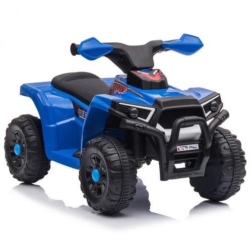 POSHO 6V Power Wheeler Quad ATV Bike for kids - Blue Ride-on Toys for kids - Picture 2 of 12