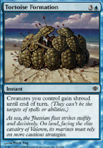 TORTOISE FORMATION X4 4 4X Shards of Alara MTG Magic the Gathering Cards DJMagic - Picture 1 of 1