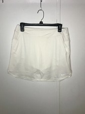 Nike Youth Girls Golf DriFit White Skirt AJ5287-100 Size XL