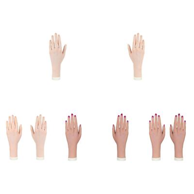Praxis Schaufensterpuppe Hand Nagel Training Hand für Nail Art Foto Requisiten Armband
