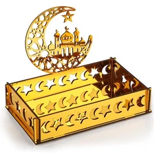 Acrylic Ramadan Decorations for Home Islamic Eid Mubarak Kareem Ramadan Servi...