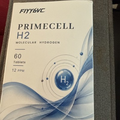 PRIMECELL H2 Molecular Hydrogen Tablets - Boost Energy & Clarity Free Shipping