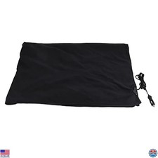 12V Electric Car Heated Blanket - Instant Heat, 30W Cigar Lighter for Trucks