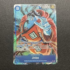 Jinbe (Alternate Art) OP14-049 SR Super Rare One Piece The Azure Sea's Seven NM