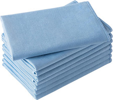 Microfiber Glass Cleaning Cloth 8 Pack, 16 Inch X 12 Inch, Lint Free Quickly ...