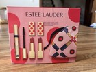 Estee Lauder Gift Set 4 pcs included Full size lipsticks + mascara + small bag
