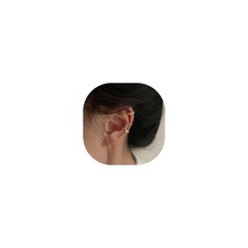 Gold Ear Cuff Earrings for Women Non Piercing 14K Gold Plated/Silver Cuff C - 01
