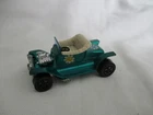 Hot Wheels 1968 Red Line Original Redlines Hot Heap Aqua Green White Interior