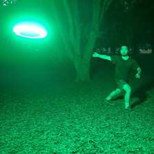 Flying Disc - 108 RGB Multicolor or 36 Monocolor Leds, Super Bright, Smart Mo...