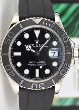 ROLEX White Gold Yachtmaster 42 Oysterflex Strap BOX CARD TAGS 226659 SANT BLANC 8