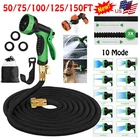 Outdoor Expandable Flexible Garden Water Hose Magic Pipe 50/75/100/150ft