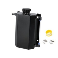 Coolant Overflow Tank, Coolant Reservoir Tank, Radiator Overflow Tank, 2L Black