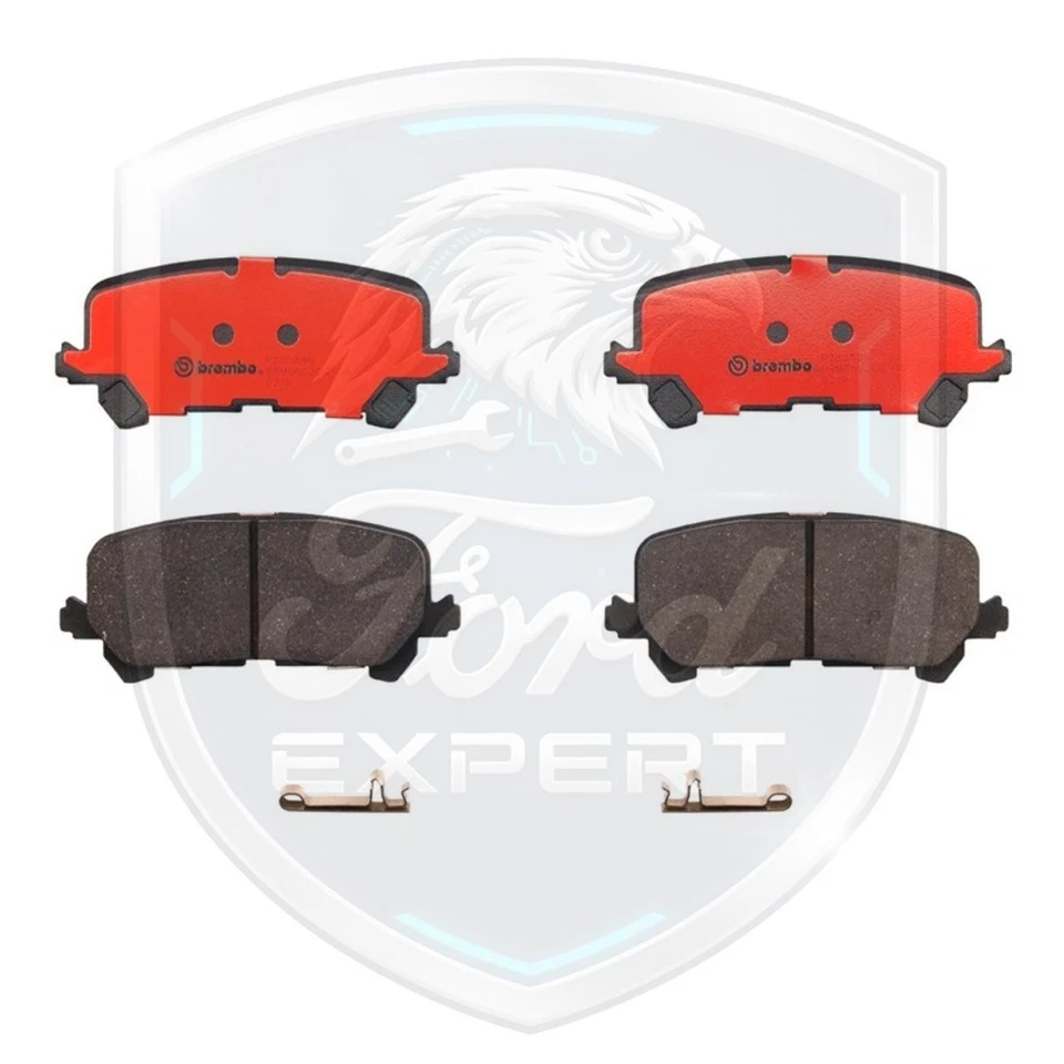 Комплект задних керамических тормозных колодок для Honda Passport Pilot Ridgeline 2016-2024 годов выпуска - Изображение 2 из 4