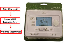 Universal Thermostat Hunter Home 44378 Digital 7 Day Programmable White