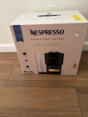 Nespresso Vertuo Pop+ Deluxe Coffee and Espresso Machine - Matte Black