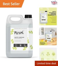 All-Natural Lemon Scented Cleaning Vinegar - 5L  & Cruelty Free Solution 4.80 per litre