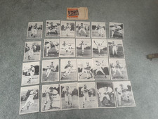 1950 Cleveland Browns Football Team Issue Set with envelope (24) Otto Graham