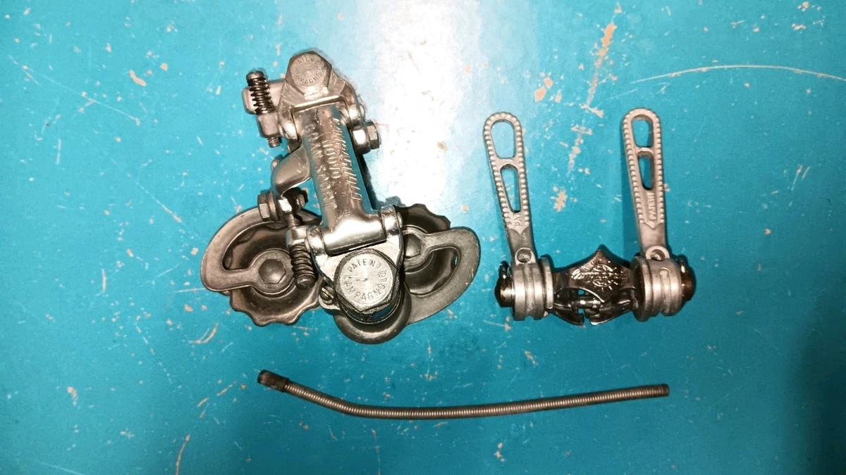 Jeu De Dégagement Rapide Campagnolo Nuovo Tipo Plaqué Or, Vélo Course Vintage Eroica