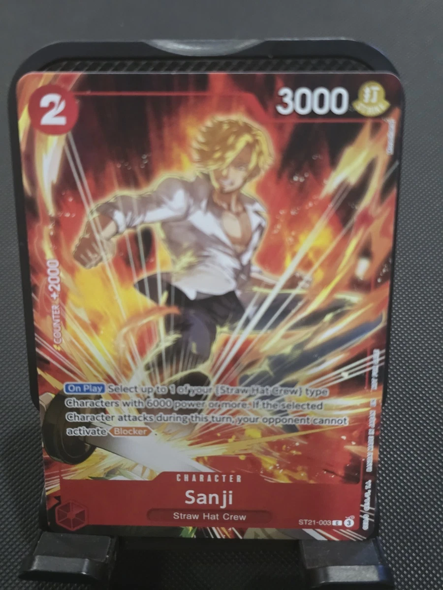 Sanji ST21-003 One Piece Promotion Cards for sale | eBay
