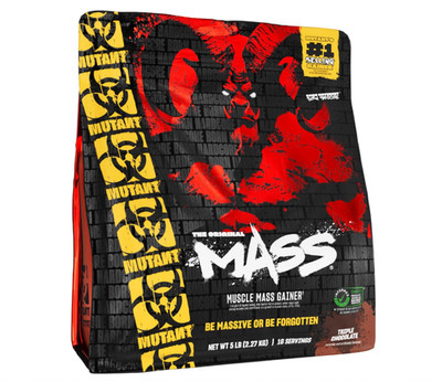 Mutant Mass Weight Gainer Protein Powder, Triple Chocolate, 5 lb