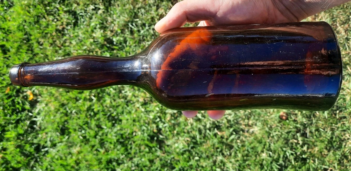 Antique Ladies Leg Bottle!