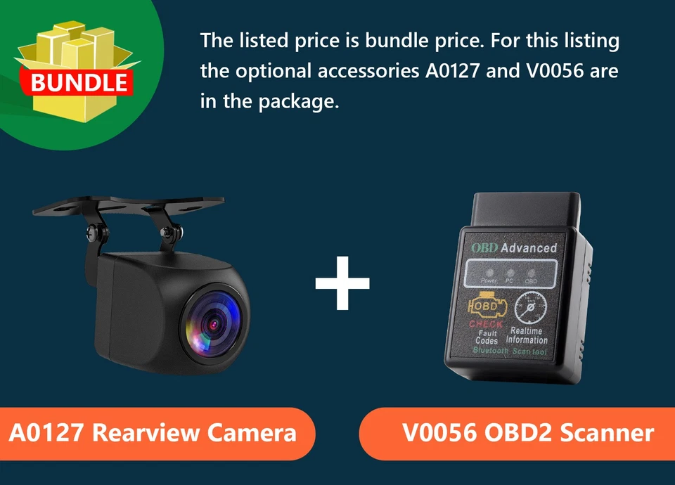 Eonon 6+64 Android 13 10.1" Double 2 DIN Car Stereo Radio GPS CarPlay DSP 4G LTE - Image 2 of 4