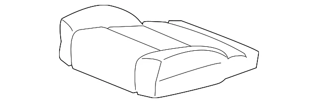 Funda Cojín Asiento Conductor GM Dune Original 84549829 Foto 2 de 3